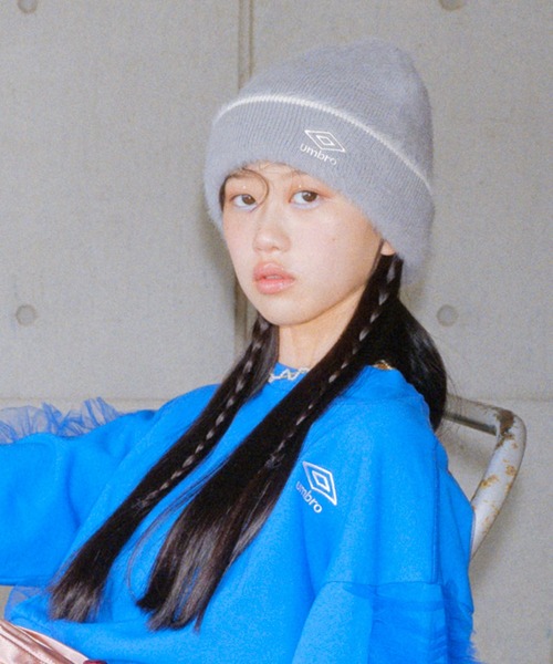 Casselini（キャセリーニ）の「[UMBRO × Casselini]ジャガードワッチ（ニットキャップ/ビーニー・レディース・ブラック/オフホワイト/グレー/ブルー/ベージュ/チャコール・FREE）」の19枚目の写真