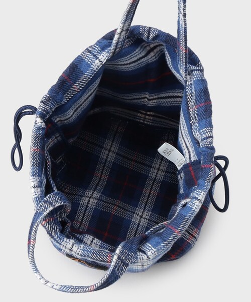 napron（ナプロン）の「【NAPRON】CHECK PATIENTS BAG（ハンドバッグ・メンズ・レッド系3/グレー系1/ブルー系1・00）」の10枚目の写真