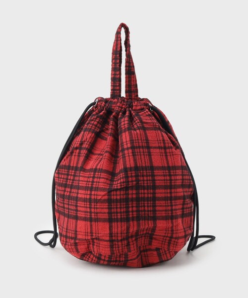 napron（ナプロン）の「【NAPRON】CHECK PATIENTS BAG（ハンドバッグ・メンズ・レッド系3/グレー系1/ブルー系1・00）」の15枚目の写真