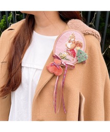 【新品未使用】ピンクハウス/ティーカップワッペンブローチ 西洋ティー・コーヒーカップセット カップ＆ソーサー6客セット | 夢ハウス