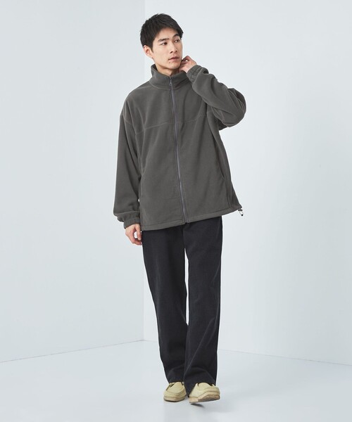 green label relaxing（グリーンレーベルリラクシング）の「【WEB限定】＜GLR or＞ジップ フリース ジャケット（その他アウター・メンズ・パープル/ネイビー/オレンジ/ダークグレー・S/M/L）」の9枚目の写真