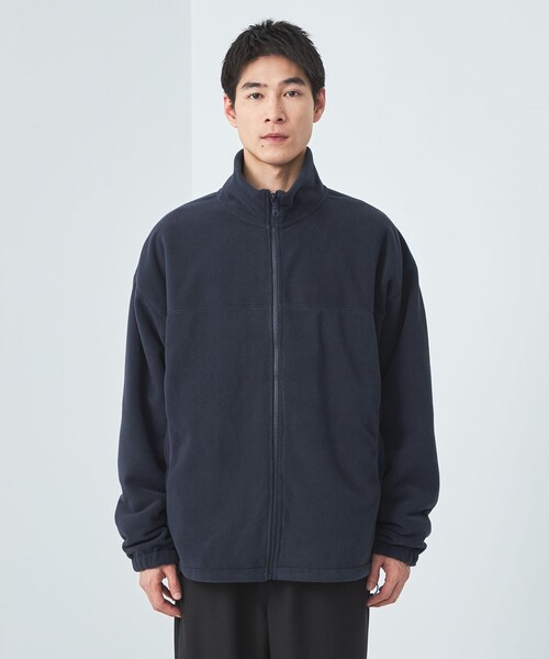 green label relaxing（グリーンレーベルリラクシング）の「【WEB限定】＜GLR or＞ジップ フリース ジャケット（その他アウター・メンズ・パープル/ネイビー/オレンジ/ダークグレー・S/M/L）」の14枚目の写真