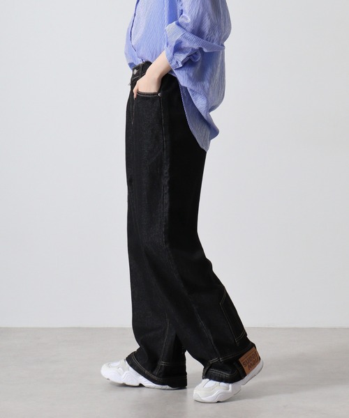 セール】ABETTOR 12.5oz ブラスト加工逆さデザインルーズ