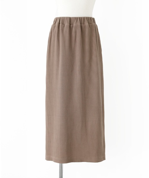 n'OrLABEL（ノアールレーベル）の「『リブニットソースカート』（スカート・レディース・チャコール/モカ/ブラック・1/2）」の19枚目の写真