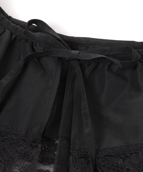 LOWRYS FARM（ローリーズファーム）の「マルチＷＡＹレースベルト　249005（ベルト・レディース・ブラック/オフホワイト・FREE）」の8枚目の写真