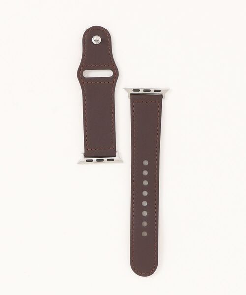 Fun & Daily（ファンアンドデイリー）の「F&D :  フェイクレザーレトロ Apple Watch Band（デジタル腕時計・レディース・ネイビー/ブラウン/ブラック・40mm/44mm）」の6枚目の写真