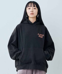 パーカー ＡＲＴ　ｍｅｅｔｓ　ＭＥＤＥ１９Ｆ　　フーディトップス「Ｊｅａｎ−Ｍｉｃｈｅｌ　Ｂａｓｑｕｉａｔ」 レディース ART meets MEDE19F フーディトップス〈Jean