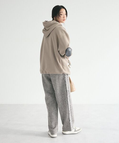 CRAFT STANDARD BOUTIQUE（クラフトスタンダードブティック）の「ツイードストレートパンツ（その他パンツ・レディース・グレー/モカ・M/L）」の17枚目の写真