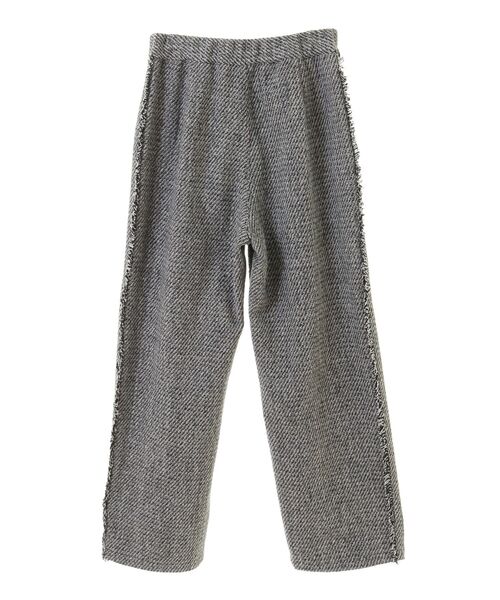 CRAFT STANDARD BOUTIQUE（クラフトスタンダードブティック）の「ツイードストレートパンツ（その他パンツ・レディース・グレー/モカ・M/L）」の9枚目の写真