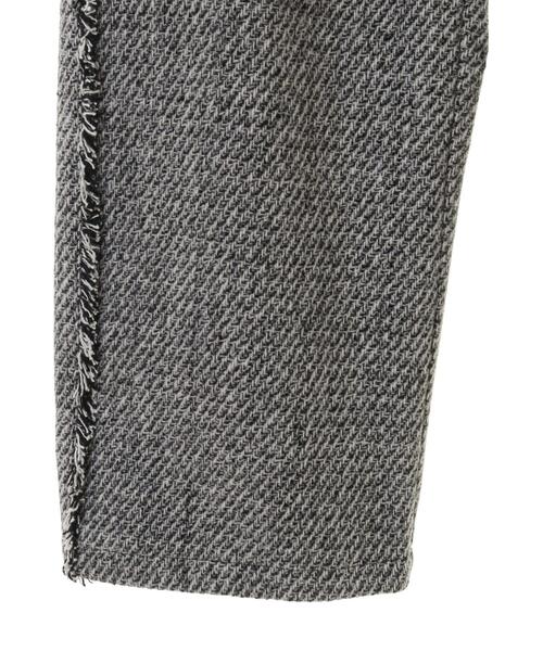 CRAFT STANDARD BOUTIQUE（クラフトスタンダードブティック）の「ツイードストレートパンツ（その他パンツ・レディース・グレー/モカ・M/L）」の12枚目の写真