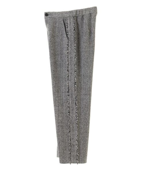 CRAFT STANDARD BOUTIQUE（クラフトスタンダードブティック）の「ツイードストレートパンツ（その他パンツ・レディース・グレー/モカ・M/L）」の4枚目の写真