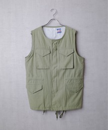 ベスト ジレ 「HOUSTON」M65 カットオフジャケット レディース HOUSTON ベスト ジレ 「HOUSTON」M65 カットオフジャケット