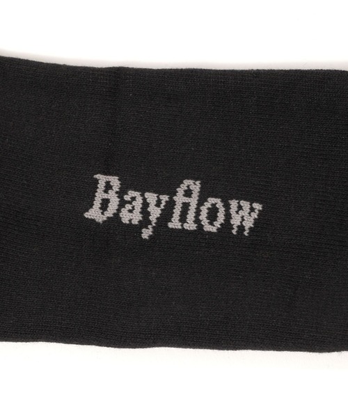 BAYFLOW（ベイフロー）の「バックロゴソックス（ソックス/靴下・メンズ・ブラック/ホワイト/ブルー・FREE）」の6枚目の写真