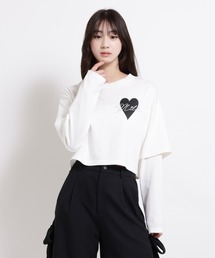 MILK | Double Sleeve Tシャツ(Tシャツ/カットソー)