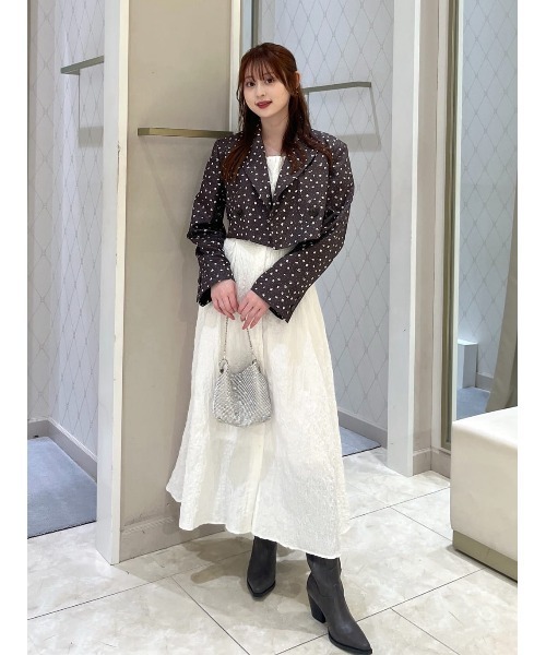 ともりんさん専用 イデアルーチェ・ジャケット・未使用・タグ付 りんあんちゃんコラボ商品！コート ジャケット ストライプ