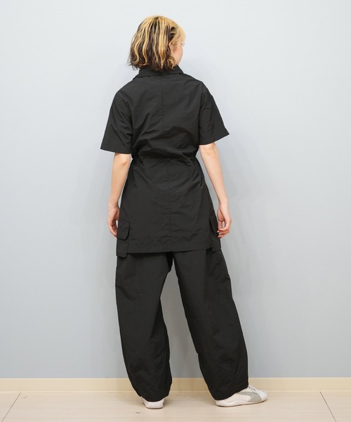 Dickies（ディッキーズ）の「Dickies/ディッキーズ ナイロンバルーンパンツ 81120700（スラックス・レディース・ブラック/ベージュ・M/L）」の6枚目の写真