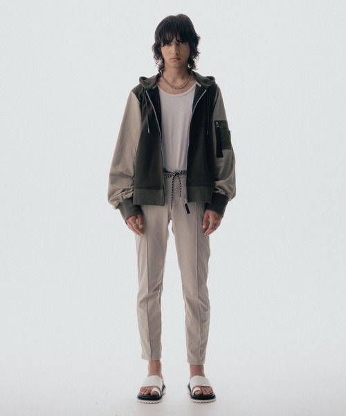 ROYAL FLASH(ロイヤルフラッシュ)の「Maison ULA/メゾン ウラ/ミリタリーフーディ(パーカー・メンズ・ブラック/カーキ・1/2)」の8枚目の写真