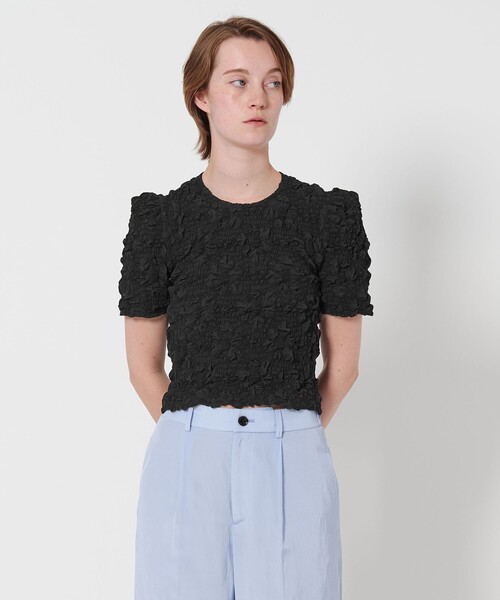 AEWEN MATOPH(イウエン マトフ)の「<AEWEN MATOPH>シャーリング ブラウス(シャツ/ブラウス・レディース・ダークグレー/オフホワイト/ブラック・FREE)」の19枚目の写真