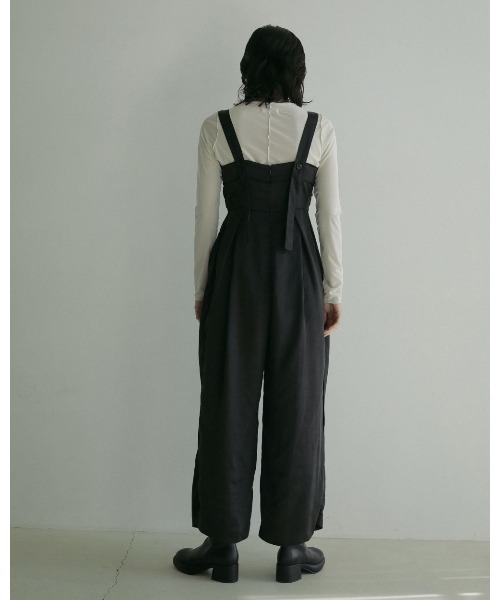 anuke(アンヌーク)の「Velour Short Tops(Tシャツ/カットソー・レディース・アイボリー/ブラック/オレンジ・FREE)」の14枚目の写真
