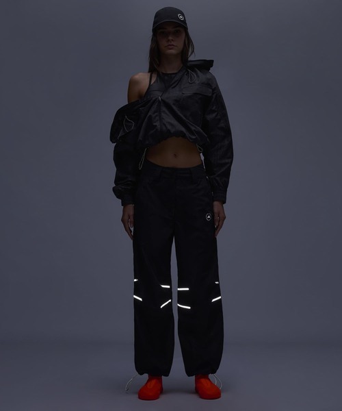 美品adidas by STELLA MCCARTNEY ウーブントラックパンツ adidas by Stella McCartney ウーブン トラックパンツ