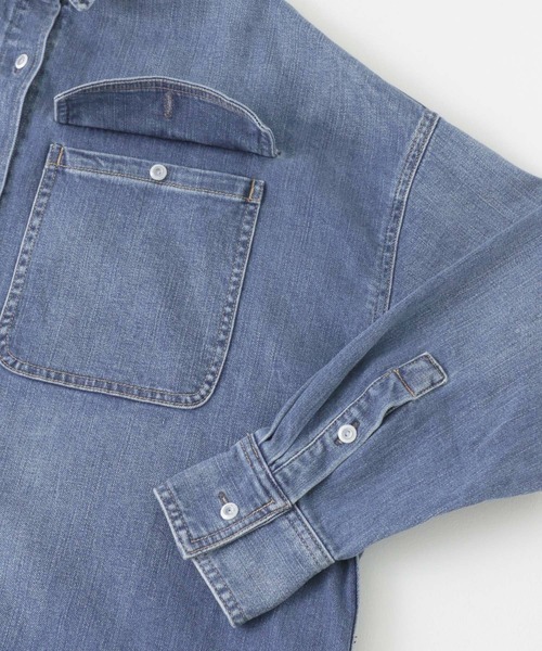 Healthy denim(ヘルシーデニム)の「Healthy DENIM Almond(シャツ/ブラウス・レディース・インディゴブルー・0)」の12枚目の写真