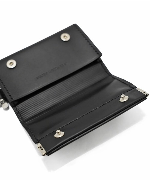 ED ROBERT JUDSON（エドロバートジャドソン）の「【ED ROBERT JUDSON 】 shackle trifold wallet DERRICK（コインケース・メンズ・ブラック・FREE）」の8枚目の写真
