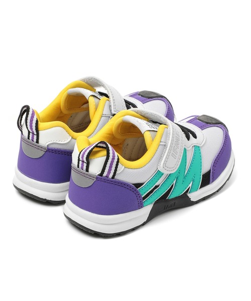 IFME（イフミー）の「KIDS｜IFME joob ゴアベルトスニーカー（スニーカー・キッズ・ベージュ/パープル/グレー/ホワイト・15.0cm/15.5cm/16.0cm/16.5cm/17.0cm/17.5cm/18.0cm/18.5cm/19.0cm/19.5cm/20.0cm/20.5cm/21.0cm）」の5枚目の写真