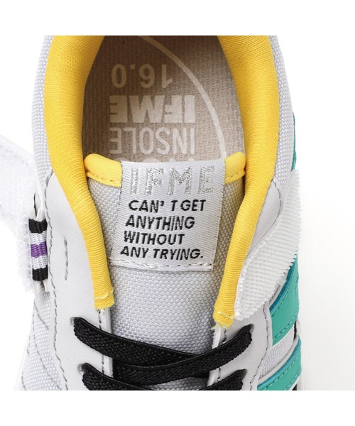 IFME（イフミー）の「KIDS｜IFME joob ゴアベルトスニーカー（スニーカー・キッズ・ベージュ/パープル/グレー/ホワイト・15.0cm/15.5cm/16.0cm/16.5cm/17.0cm/17.5cm/18.0cm/18.5cm/19.0cm/19.5cm/20.0cm/20.5cm/21.0cm）」の10枚目の写真