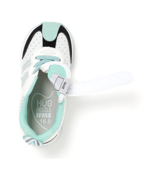 IFME（イフミー）の「KIDS｜IFME joob ゴアベルトスニーカー（スニーカー・キッズ・ベージュ/パープル/グレー/ホワイト・15.0cm/15.5cm/16.0cm/16.5cm/17.0cm/17.5cm/18.0cm/18.5cm/19.0cm/19.5cm/20.0cm/20.5cm/21.0cm）」の22枚目の写真