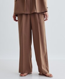 GALLEST | 【接触冷感/セットアップ対応】イージーストレートワイドパンツ【通勤・セレモニー】(その他パンツ)