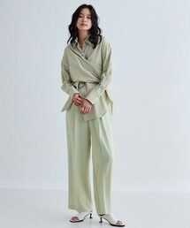 th products TARO HORIUCHI 23ss ワイドパンツ 楽天市場】【TARO HORIUCHI−タロウホリウチ】シュリンク加工
