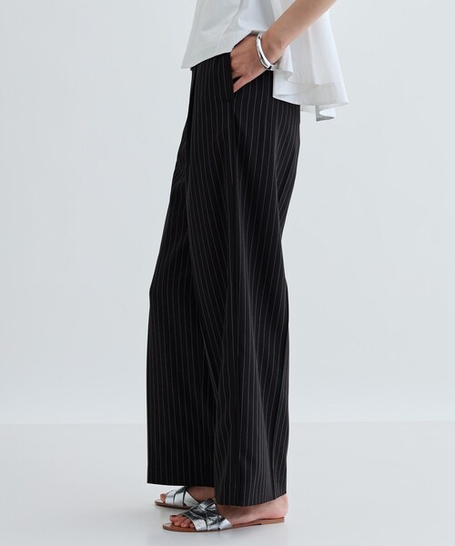 GALLEST（ギャレスト）の「【セットアップ対応】イージーストレートワイドパンツ【カセット服／オケージョン／通勤】（その他パンツ・レディース・チャコールグレー/ベージュ/ブラック/ライトグリーン/ライトグレー系2/キャメル/ブラック系2/チャコール・40/38/36/34）」の22枚目の写真