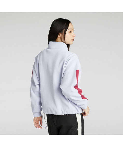 PUMA（プーマ）の「PUMA プーマ ウィメンズ CORE HERITAGE ワッフル トラック ジャケット（ジャージ・レディース・ブルー系その他/オフホワイト・LARGE/MEDIUM/SMALL/X-LARGE）」の3枚目の写真