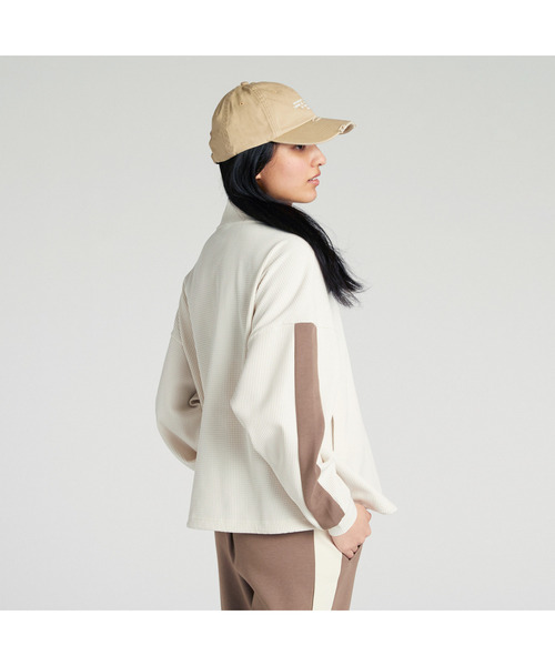 PUMA（プーマ）の「PUMA プーマ ウィメンズ CORE HERITAGE ワッフル トラック ジャケット（ジャージ・レディース・ブルー系その他/オフホワイト・LARGE/MEDIUM/SMALL/X-LARGE）」の7枚目の写真