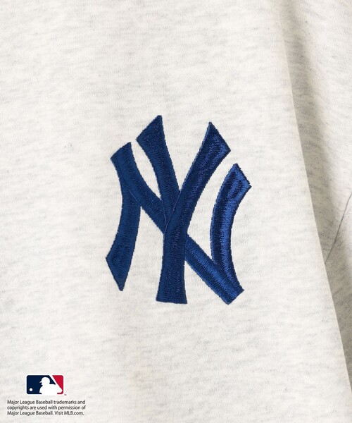 ANY(エニィ)の「MLB/メジャーリーグベースボール ジップスウェット(Tシャツ/カットソー・レディース・ライトグレー系/ホワイト系/ブルー系・F)」の20枚目の写真
