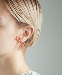 ROSE BUD | ビーズリボンピアス(ピアス(両耳用))