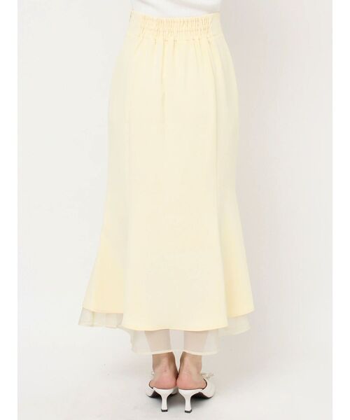 RESEXXY（リゼクシー）の「シアードッキングマーメイドスカート（スカート・レディース・イエロー/グレー/アイボリー/ブラック・FREE）」の13枚目の写真