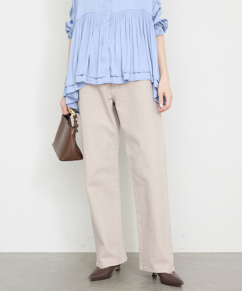 スローブイエナ ストレートデニムパンツ LE DENIM ストレートパンツ | スローブ イエナ(SLOBE IENA