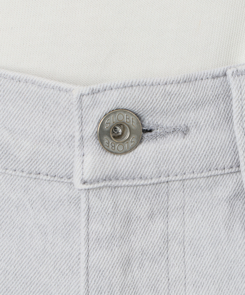 SLOBE IENA（スローブイエナ）の「《一部店舗・WEB限定カラーあり/追加5》LE DENIM ストレートパンツ（デニムパンツ・レディース・イエロー/ピンク系その他/グレー/ベージュ・36/38）」の12枚目の写真