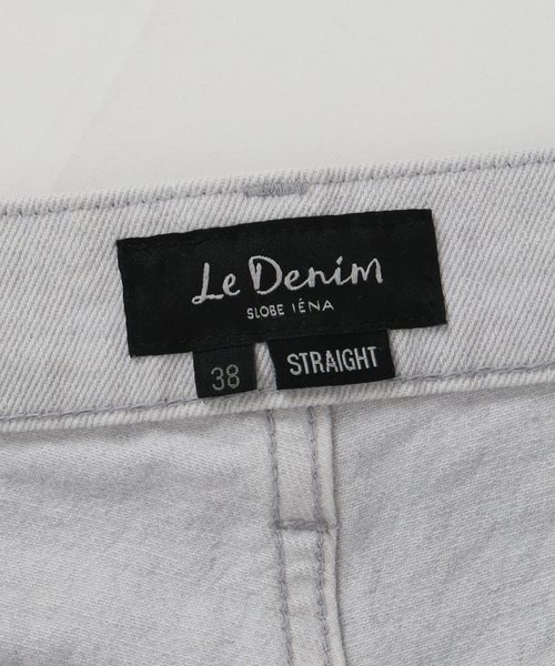 SLOBE IENA（スローブイエナ）の「《一部店舗・WEB限定カラーあり/追加5》LE DENIM ストレートパンツ（デニムパンツ・レディース・イエロー/ピンク系その他/グレー/ベージュ・36/38）」の13枚目の写真