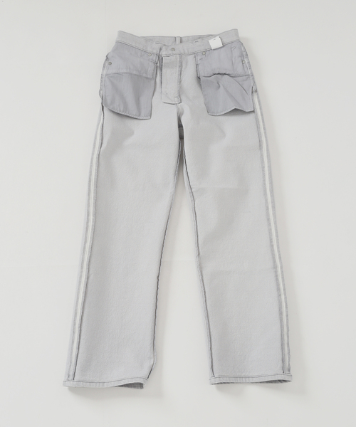 SLOBE IENA（スローブイエナ）の「《一部店舗・WEB限定カラーあり/追加5》LE DENIM ストレートパンツ（デニムパンツ・レディース・イエロー/ピンク系その他/グレー/ベージュ・36/38）」の15枚目の写真