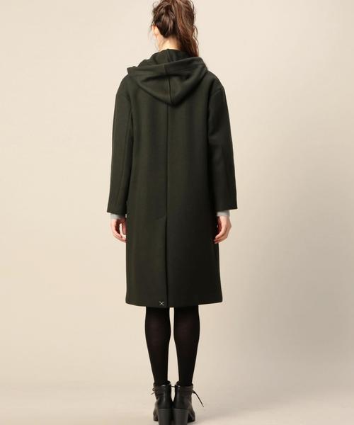 BEAUTY&YOUTH メルトン フード コート BEAUTY&YOUTH UNITED ARROWS（ビューティーアンドユース