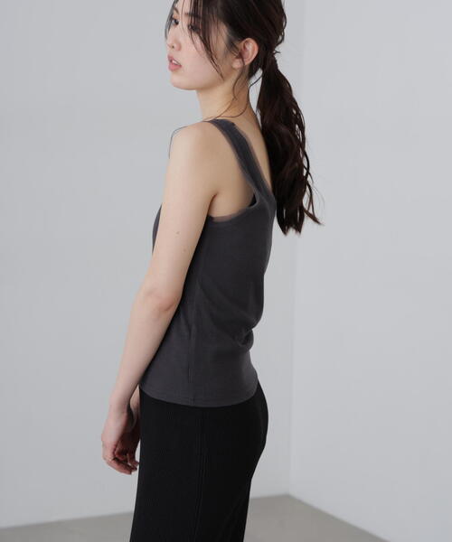 FREE'S MART（フリーズマート）の「◆［MFM］チュールラメタンクカットソー（タンクトップ・レディース・ピンク/ホワイト/グレー系その他2/グレー系その他・FREE）」の19枚目の写真