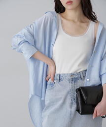 FREE'S MART | ◆［MFM］チュールラメタンクカットソー(タンクトップ)