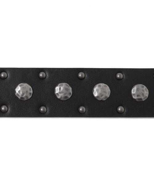 SHORT ROUND（ショートラウンド）の「SHORT ROUND/クロスモチーフスタッズベルト（ベルト・メンズ・ホワイト/ブラック/ライトベージュ/ブラウン・FREE）」の12枚目の写真