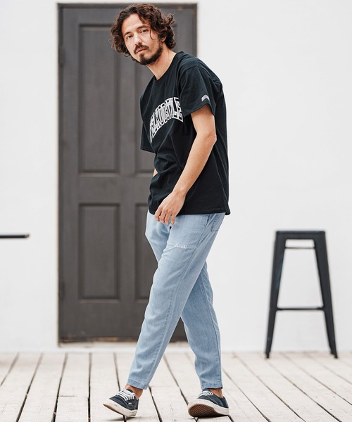 felkod(フィルコッド)の「mp13315- Chambray Easy Pants イージーパンツ(その他パンツ・メンズ・インディゴブルー/ライトブルー・L/M/S)」の7枚目の写真