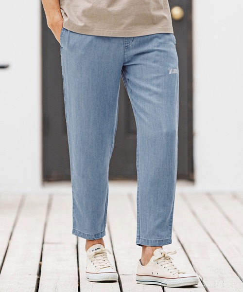felkod(フィルコッド)の「mp13315- Chambray Easy Pants イージーパンツ(その他パンツ・メンズ・インディゴブルー/ライトブルー・L/M/S)」の11枚目の写真