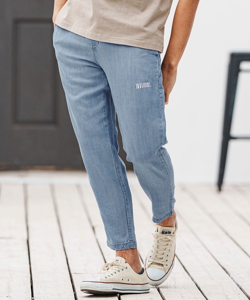 felkod(フィルコッド)の「mp13315- Chambray Easy Pants イージーパンツ(その他パンツ・メンズ・インディゴブルー/ライトブルー・L/M/S)」の12枚目の写真