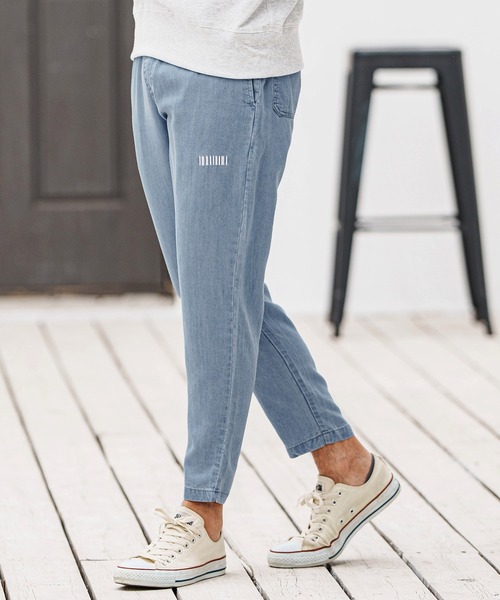 felkod(フィルコッド)の「mp13315- Chambray Easy Pants イージーパンツ(その他パンツ・メンズ・インディゴブルー/ライトブルー・L/M/S)」の14枚目の写真