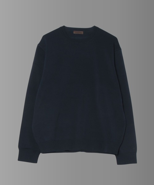 Rinascente（リナシェンテ）の「【Rinascente/リナシェンテ】Long Ride Knit　無地　ニット　セーター（ニット/セーター・メンズ・コバルトブルー/ブラック/ベージュ/ネイビー/チャコールグレー/バーガンディー/ライトグレー/イエロー・SMALL/X-LARGE/LARGE/MEDIUM）」の6枚目の写真